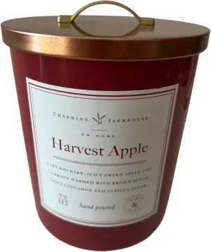 DW Home Harvest Apple Double Wick Scented Candle 27.3 Oz