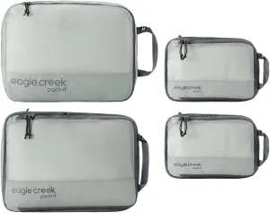 eagle creek Pack-It Reveal Carry-On Set, Storm Grey