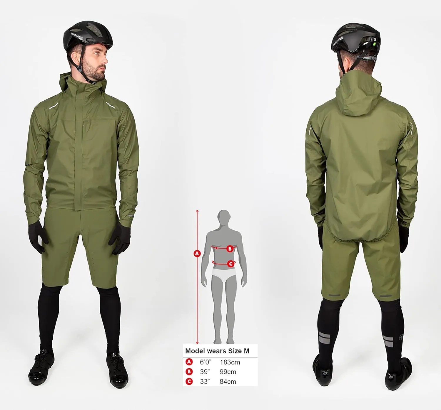Endura Mens GV500 Gravel Cycling Jacket