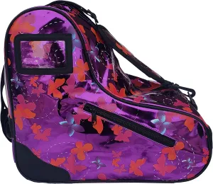 Epic Skates Butterfly Quad Roller Skate Bag,Purple