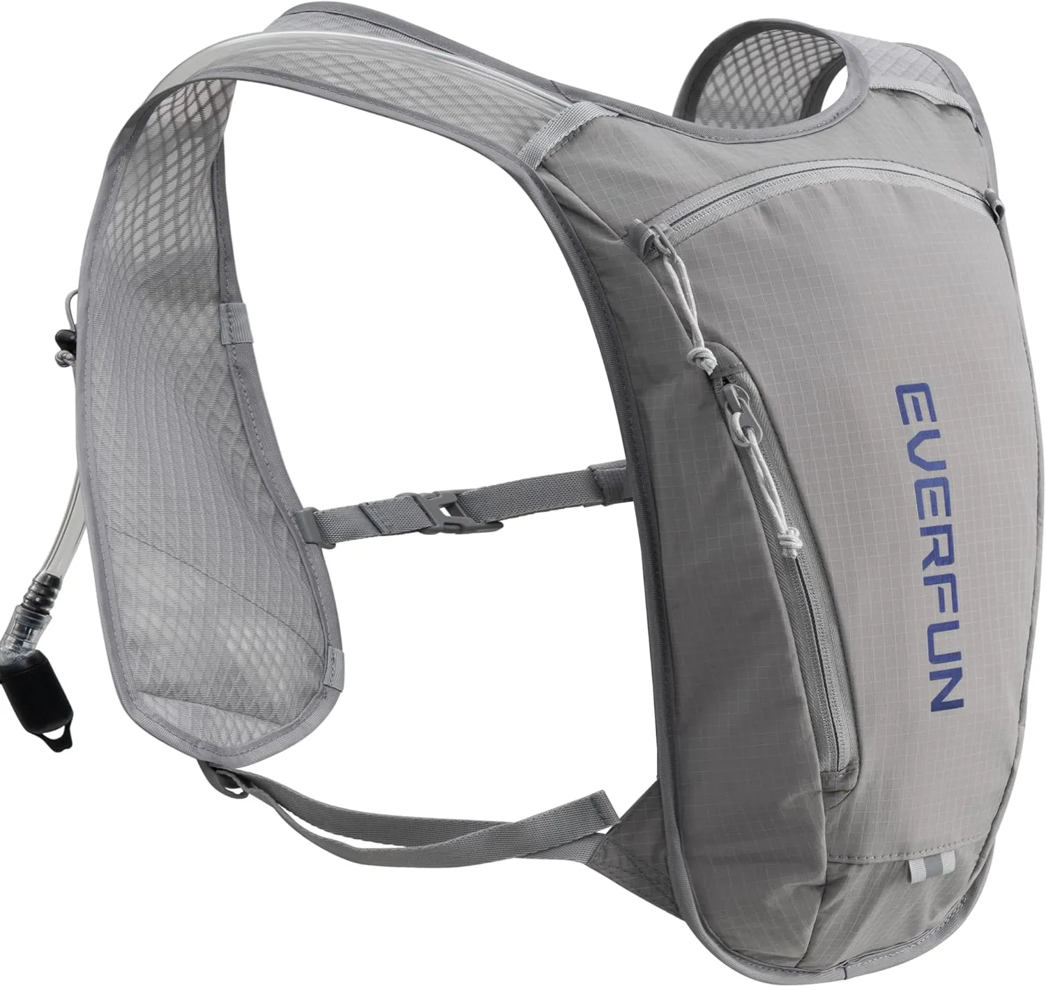 EVERFUN Hydration Backpack Running Vest Small Hiking Water Backpack with 1.5L Water Bladder for Women Men, Lightweight Dayhike Hydro Pack for Hiking, Trail Running, Bike Riding, Marathons