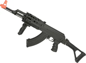 Evike Airsoft - CYMA Sport Tactical AK47 AEG Airsoft with Side Folding Stock