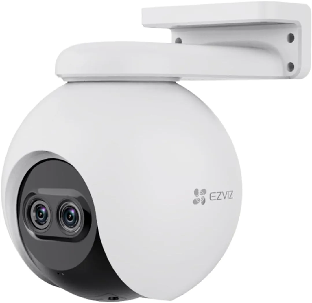 EZVIZ Security Camera Outdoor, 1080P Pan/Tilt/Zoom WiFi Camera, 8× Mixed Zoom and AI-Powered Person Detection Security Cam, IP65 Waterproof, Support MicroSD Card up to 512GB | C8PF (Renewed)