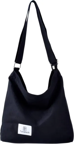 Fanspack Hobo Bags for Women, Hobo Bag Hobo Crossbody Bag Canvas Shoulder Bag Canvas Bag Tote Bag Women's Hobo Handbags