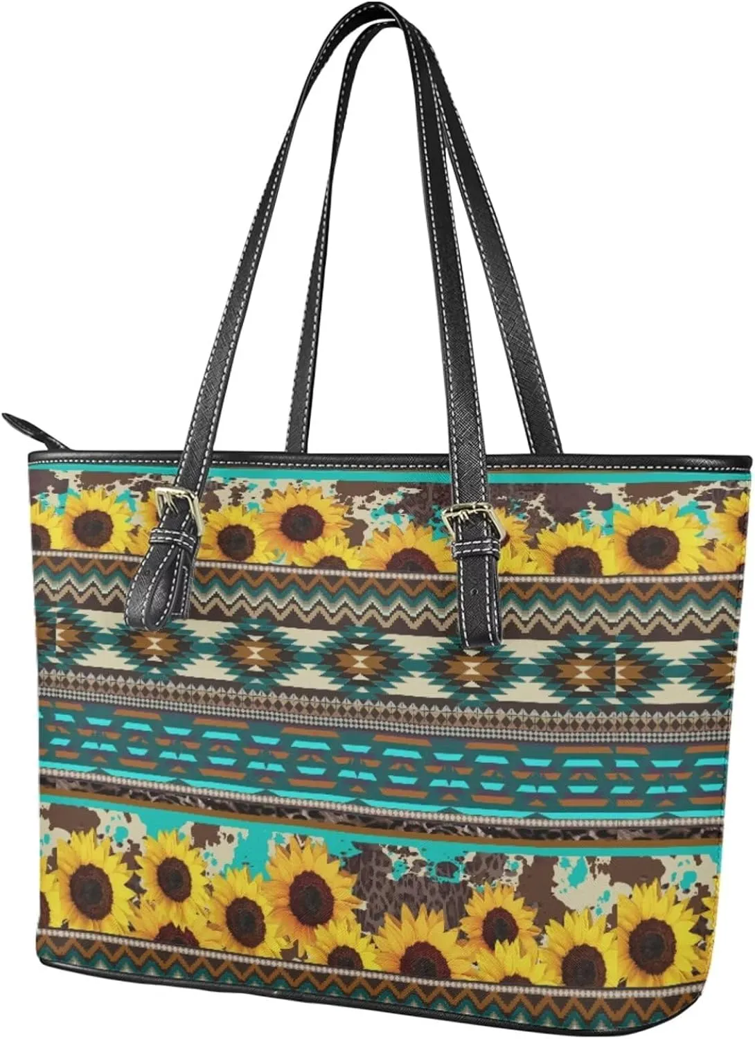 Fashion Purses and Wallets Set for Women 2 Piece Tote Bag Large Capacity Travel Totes