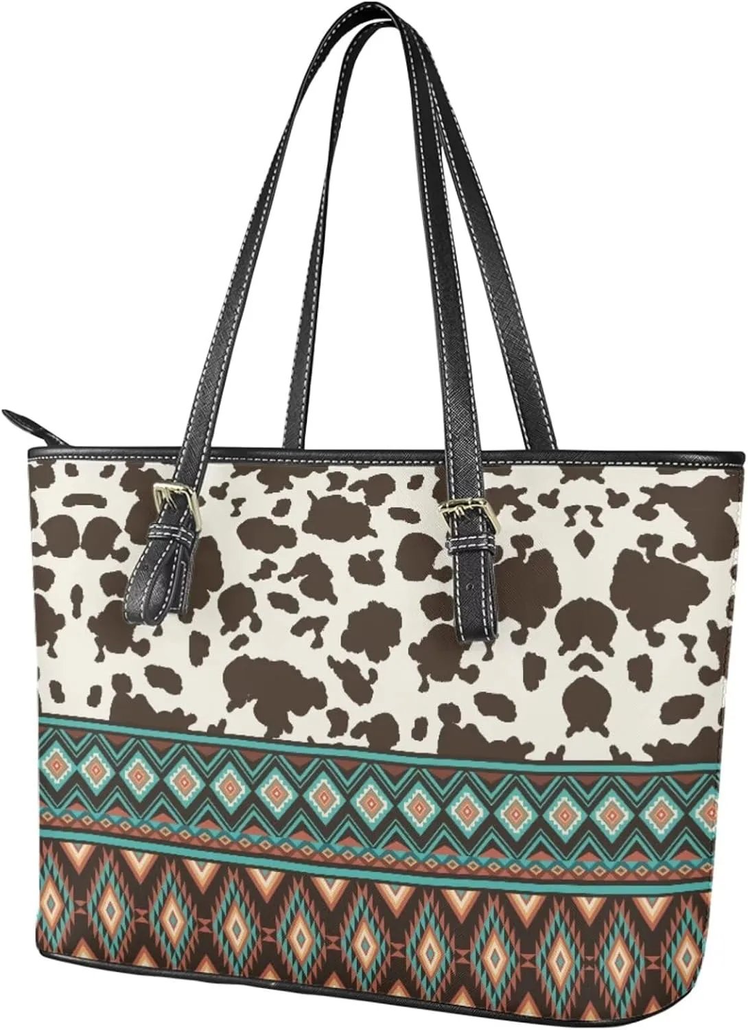 Fashion Purses and Wallets Set for Women 2 Piece Tote Bag Large Capacity Travel Totes