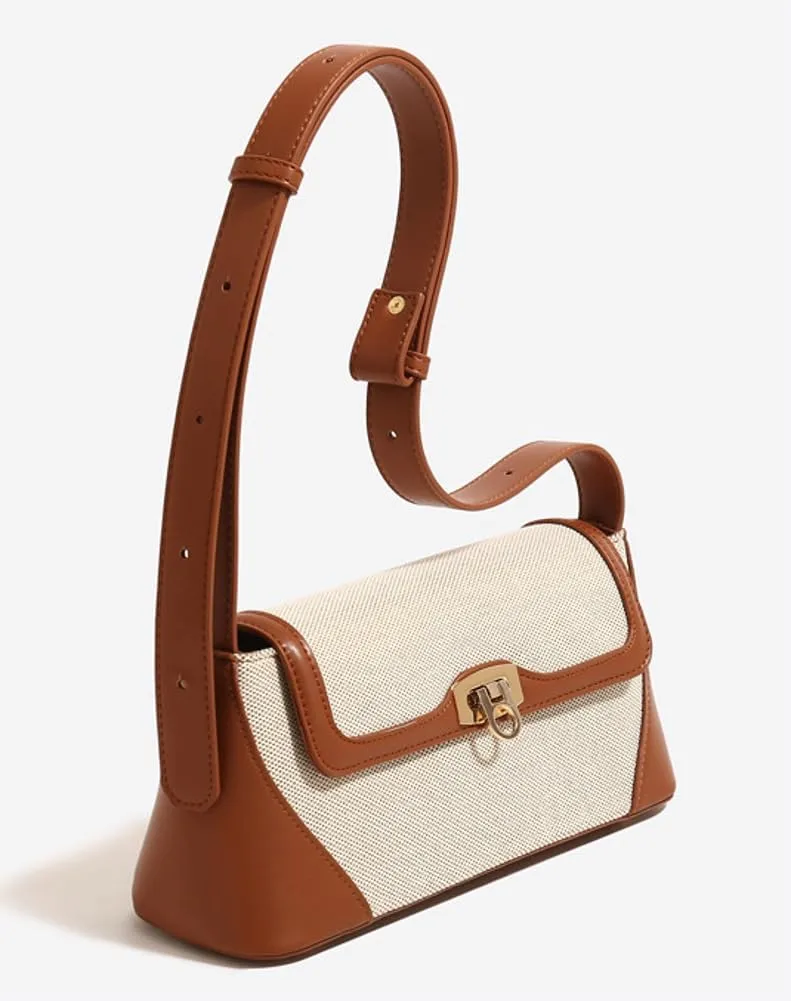 Fashion Shoulder Crossbody Bag for Women Y2k Tote Purses Small Handbag Retro Armpit Bag Top Handle Satchel