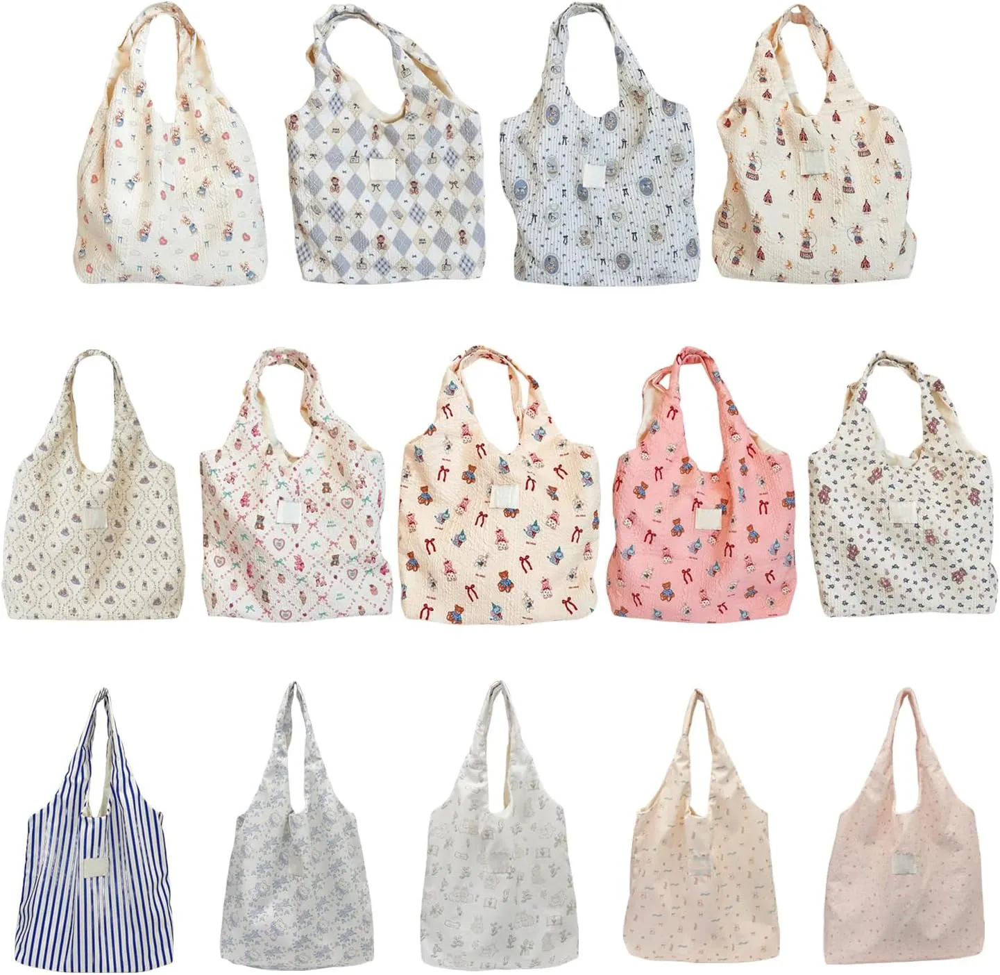 Fashionable Canvas Shoulder Bag Handbags for Women Large Capacity Casual Handbag for Beach and Everyday Use