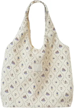 Fashionable Canvas Shoulder Bag Handbags for Women Large Capacity Casual Handbag for Beach and Everyday Use