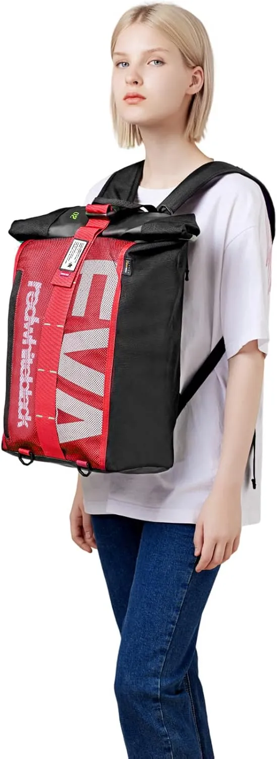 FIREFIRST Evangelion Backpacks for Men's Women's 28L Waterproof Travel Leisure Backpack