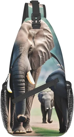 Flowers Skull Ornamental Pattern Unisex Daypack Chest Pack â€“ Lightweight & Stylish Hiking Rucksack, Versatile Messenger Bag