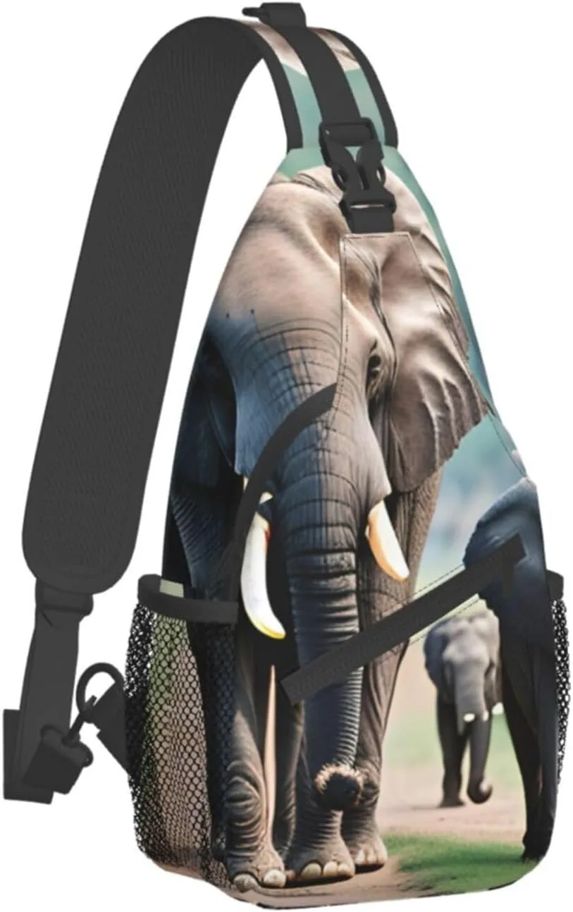 Flowers Skull Ornamental Pattern Unisex Daypack Chest Pack â€“ Lightweight & Stylish Hiking Rucksack, Versatile Messenger Bag