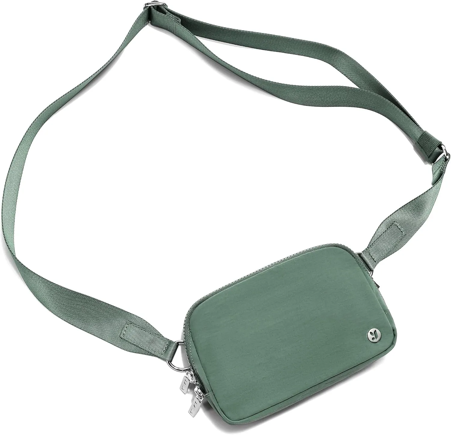 FODOKO Unisex Two-way Zipper Belt Bag