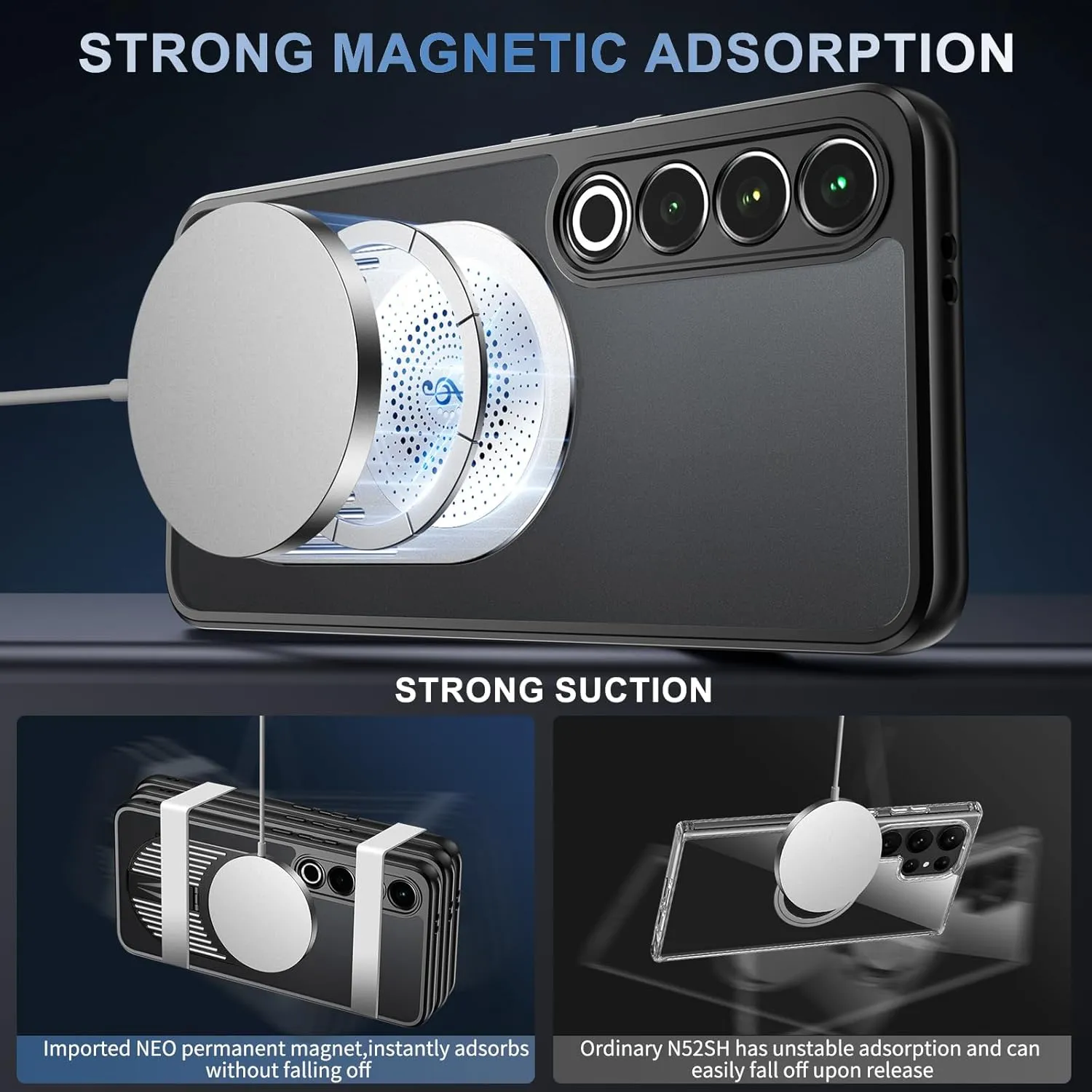 for Meizu 20 Pro Case with Invisible Kickstand Compatible with MagSafe, Magnetic Deagin for High Heat Dissipation Back Metal Camera Protectors Anti-Slip Shockproof Case, Silver
