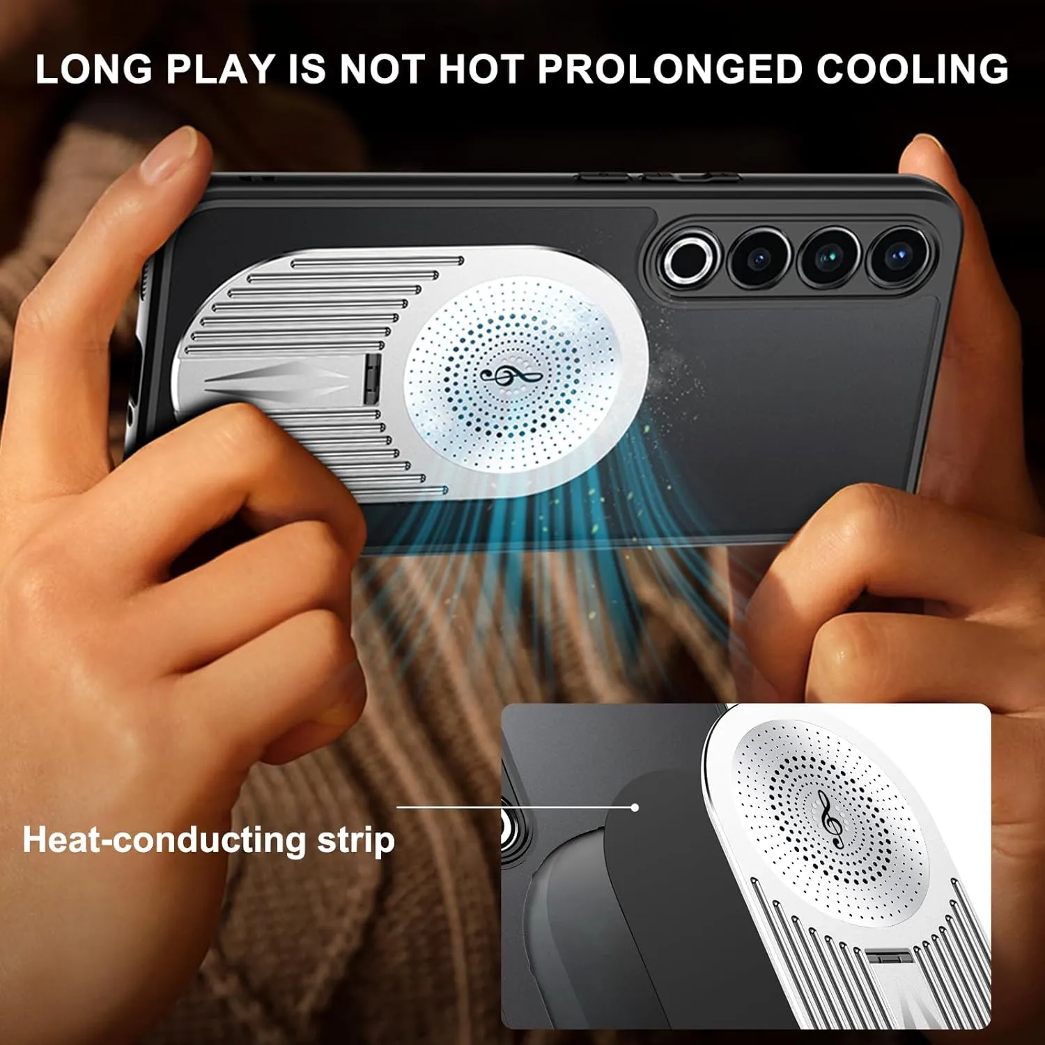 for Meizu 20 Pro Case with Invisible Kickstand Compatible with MagSafe, Magnetic Deagin for High Heat Dissipation Back Metal Camera Protectors Anti-Slip Shockproof Case, Silver