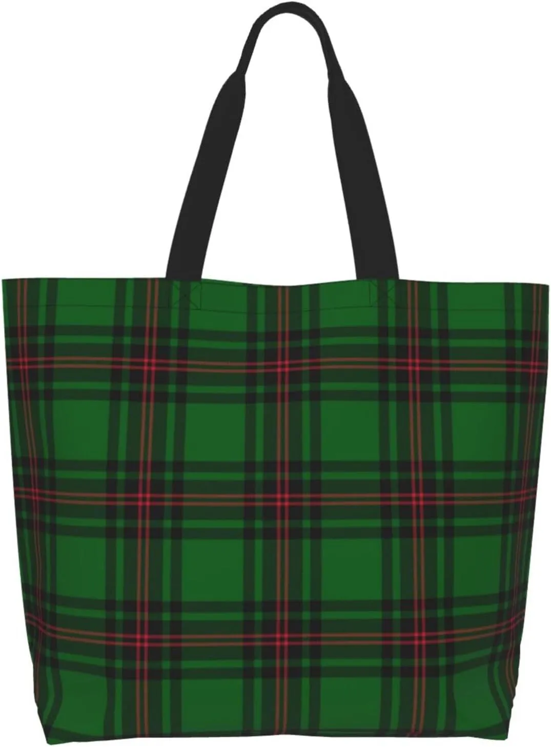 Forbes Ancient Tartan Tote Bag For Women Weekender Travel Bag Reusable Grocery Bags Large Totes Handbags
