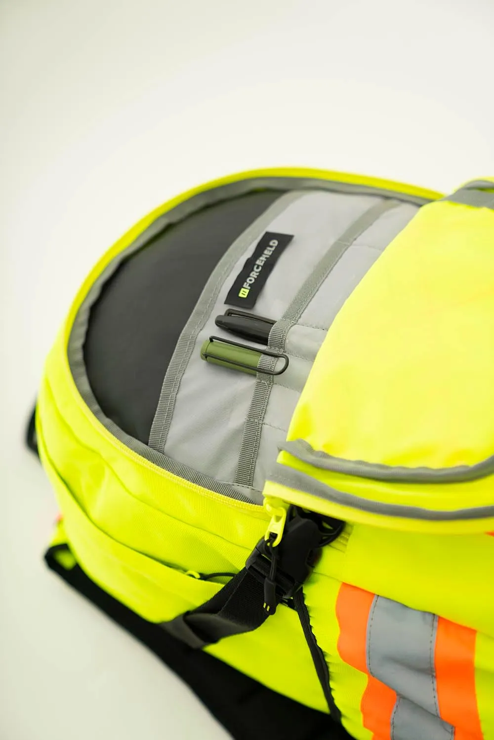 Forcefield Signal - Hi-Vis Reflective Utility Safety Backpack, Camo, Regular