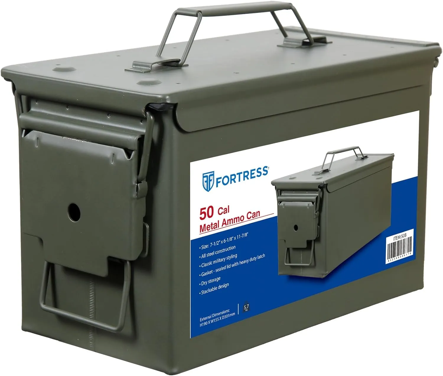 Fortress Metal Ammo Can
