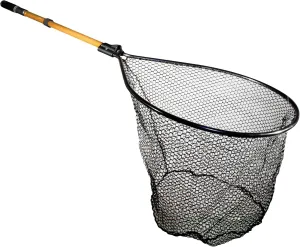 Frabill Conservation Series Landing Net with Camlock Reinforced Handle, 20 X 23-Inch, Premium Landing Net, Multi (9510)