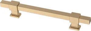 Franklin Brass Adjusta-Pull Square Bar (5-Pack) Adjustable Drawer Pulls/Cabinet Handles 1-3/8" to 6-5/16" Hole Center Champagne Bronze Kitchen Hardware, Doors, Dressers, Furniture P44368-CZ-B