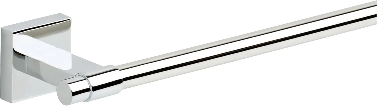 Franklin Brass Maxted (1-Pack) 24" Towel Rack for Bathroom, Polished Chrome Towel Bar for Bathroom Wall Towel Holder Rod Wall Mounted Bathroom Accessories MAX24-PC