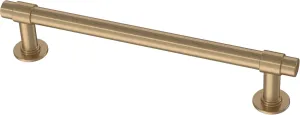 Franklin Brass Straight Bar (10-Pack) Cabinet Handles 5-1/16" Hole Center Pulls | Champagne Bronze Hardware for Kitchen Drawers, Dressers, Furniture P29618Z-CZ-B