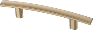 Franklin Brass Subtle Arch (10-Pack) Cabinet Handles 3' Hole Center Champagne Bronze Kitchen Drawer, Gold Pulls, Dresser, Furniture Hardware P35566-CZ-B