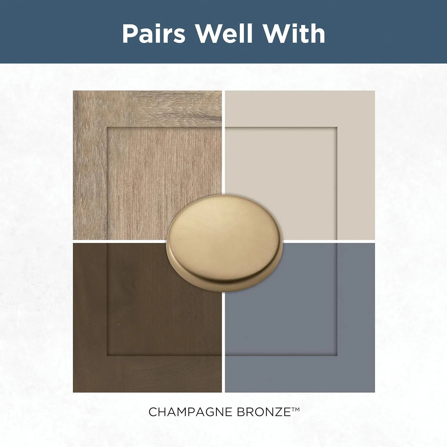 Franklin Brass Subtle Arch (10-Pack) Cabinet Handles 3' Hole Center Champagne Bronze Kitchen Drawer, Gold Pulls, Dresser, Furniture Hardware P35566-CZ-B