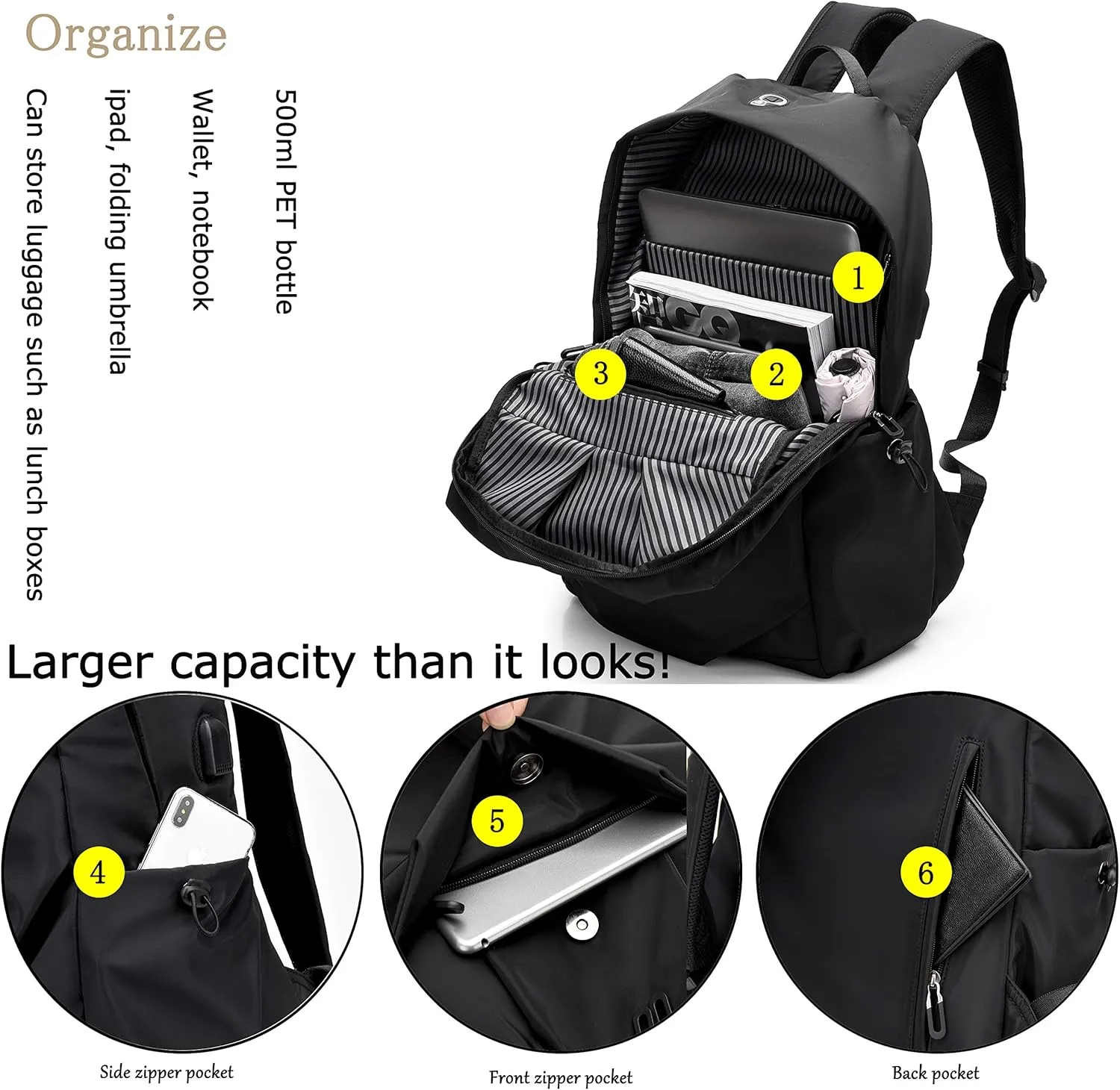 FSD. WG Casual Bag for Men Fashionable Outdoor Bag Popular Travel Bag Casual Large Capacity