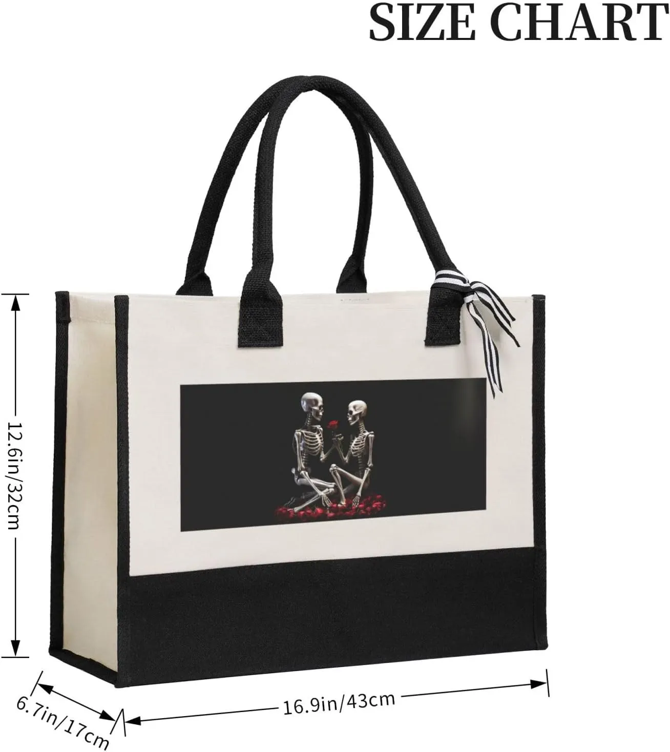 Funny Halloween Pumpkins Canvas Splicing Present Tote Handbag, Reusable Grocery Bags, Suitable for Woman to Work