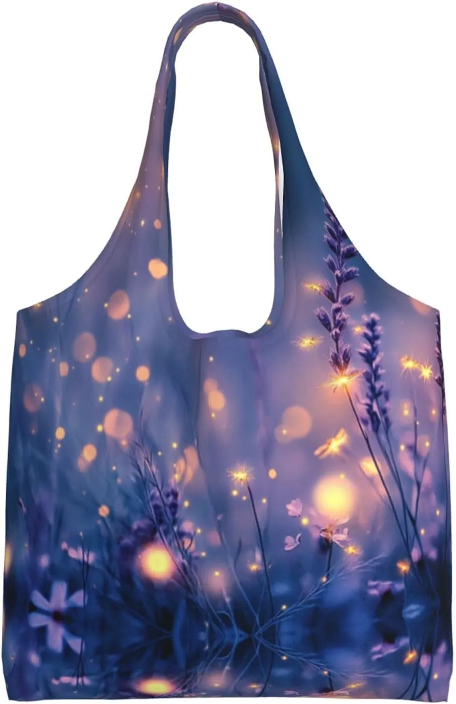 garden surrounded Handbag, lightweight medium-sized reusable grocery bag, canvas tote bag