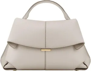 Genuine Leather Handbag for Women, Top Handle Bag, Designer Shoulder Bag Crossbody, Fashion Hobo with Adjustable Strap.