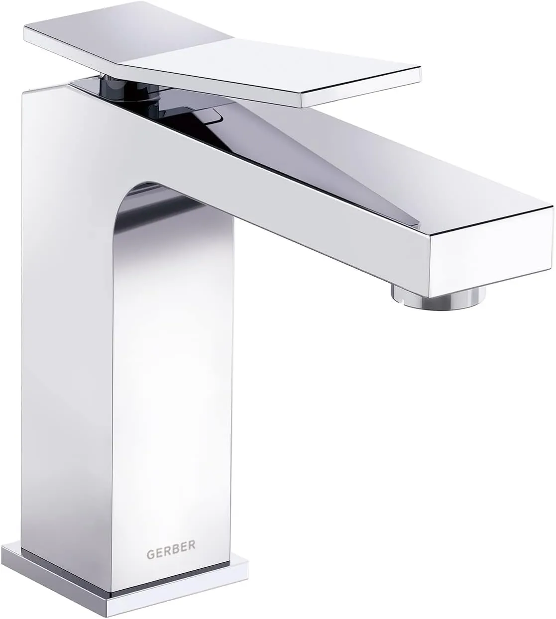 Gerber Avian Single Handle Bathroom Faucet with Metal Touch Down Drain, Chrome