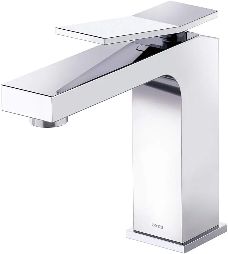 Gerber Avian Single Handle Bathroom Faucet with Metal Touch Down Drain, Chrome