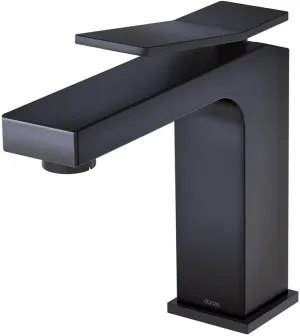 Gerber Avian Single Handle Bathroom Faucet with Metal Touch Down Drain, Satin Black