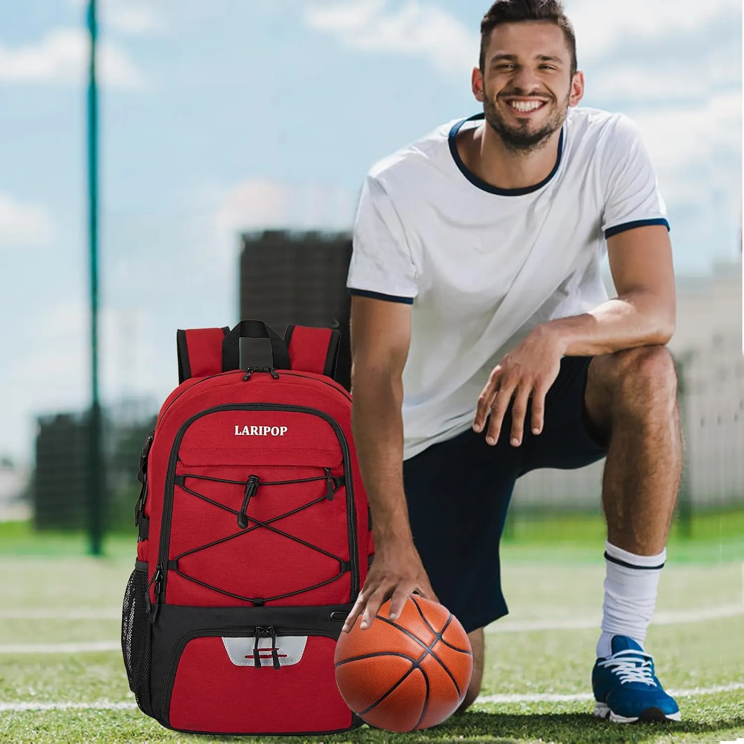 Gifts for Men,Basketball Backpack-Christmas Stocking Stuffers for Boys and Girls,Mens Gifts,Ball