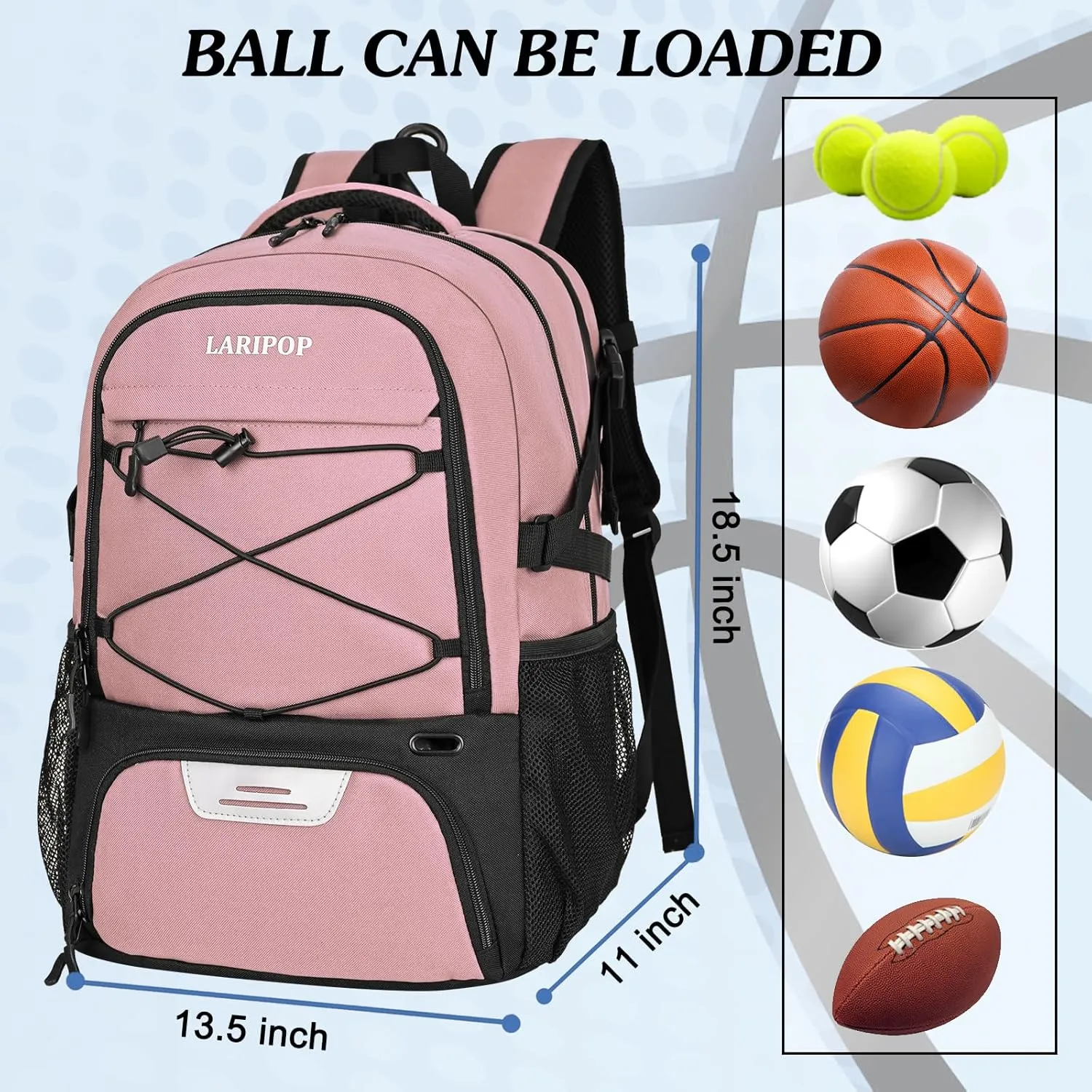 Gifts for Men,Basketball Backpack-Christmas Stocking Stuffers for Boys and Girls,Mens Gifts,Ball