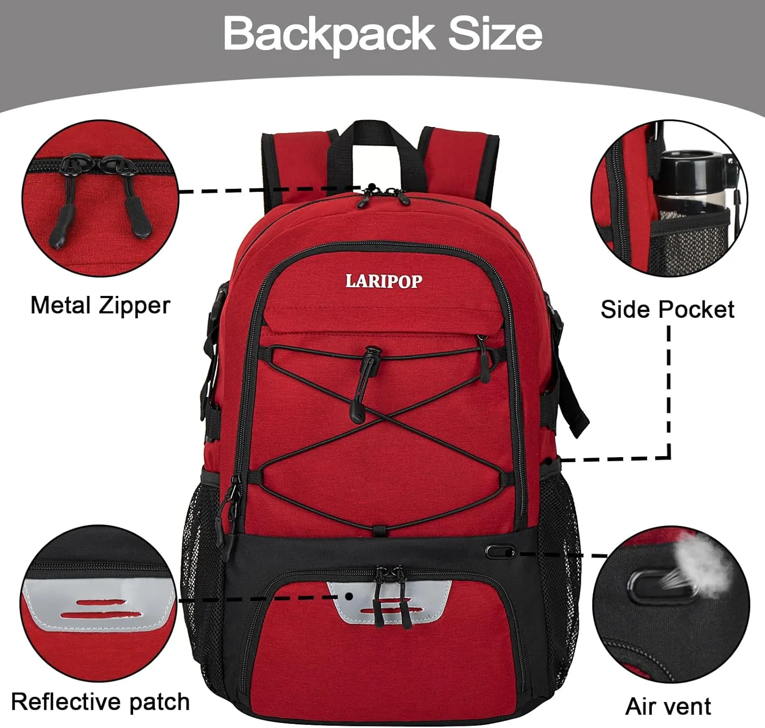 Gifts for Men,Basketball Backpack-Christmas Stocking Stuffers for Boys and Girls,Mens Gifts,Ball