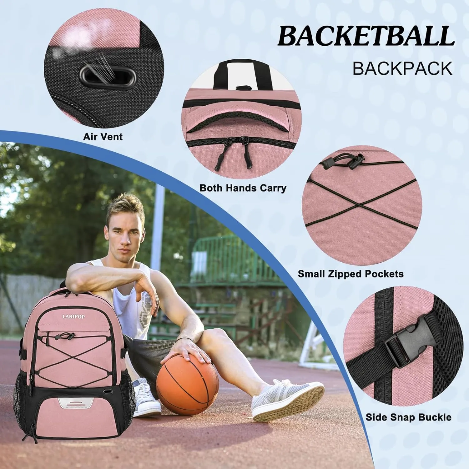 Gifts for Men,Basketball Backpack-Christmas Stocking Stuffers for Boys and Girls,Mens Gifts,Ball