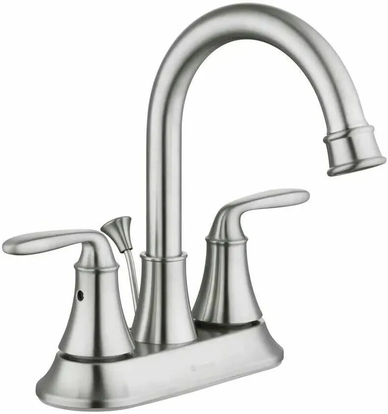 glacier bay glacider Bay Sadira Bathroom Faucet - Brushed Nickel - HD67513w-6004