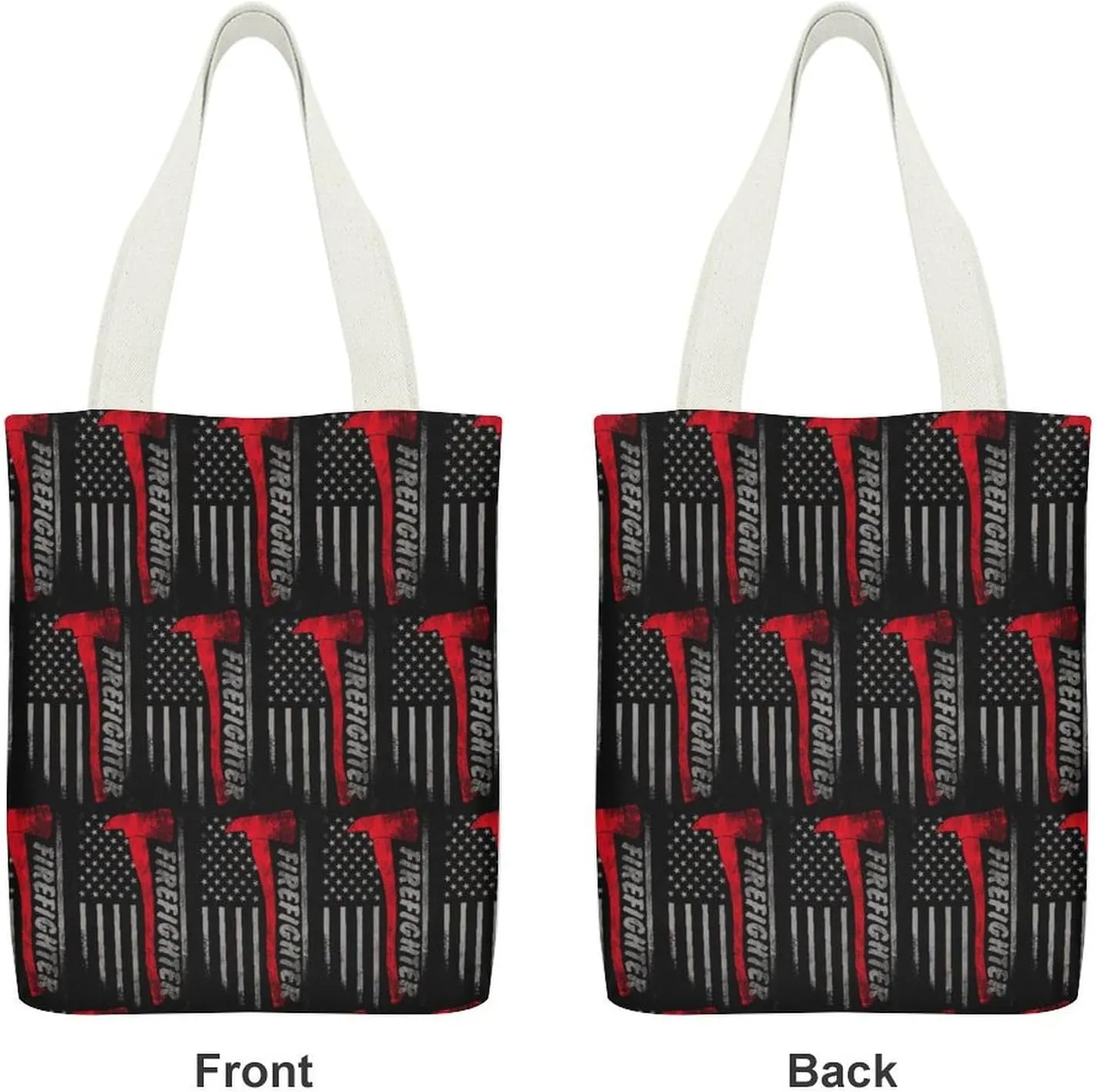 Gothic Magic Witch Witchy Large Capacity Stylish Canvas Tote Bag