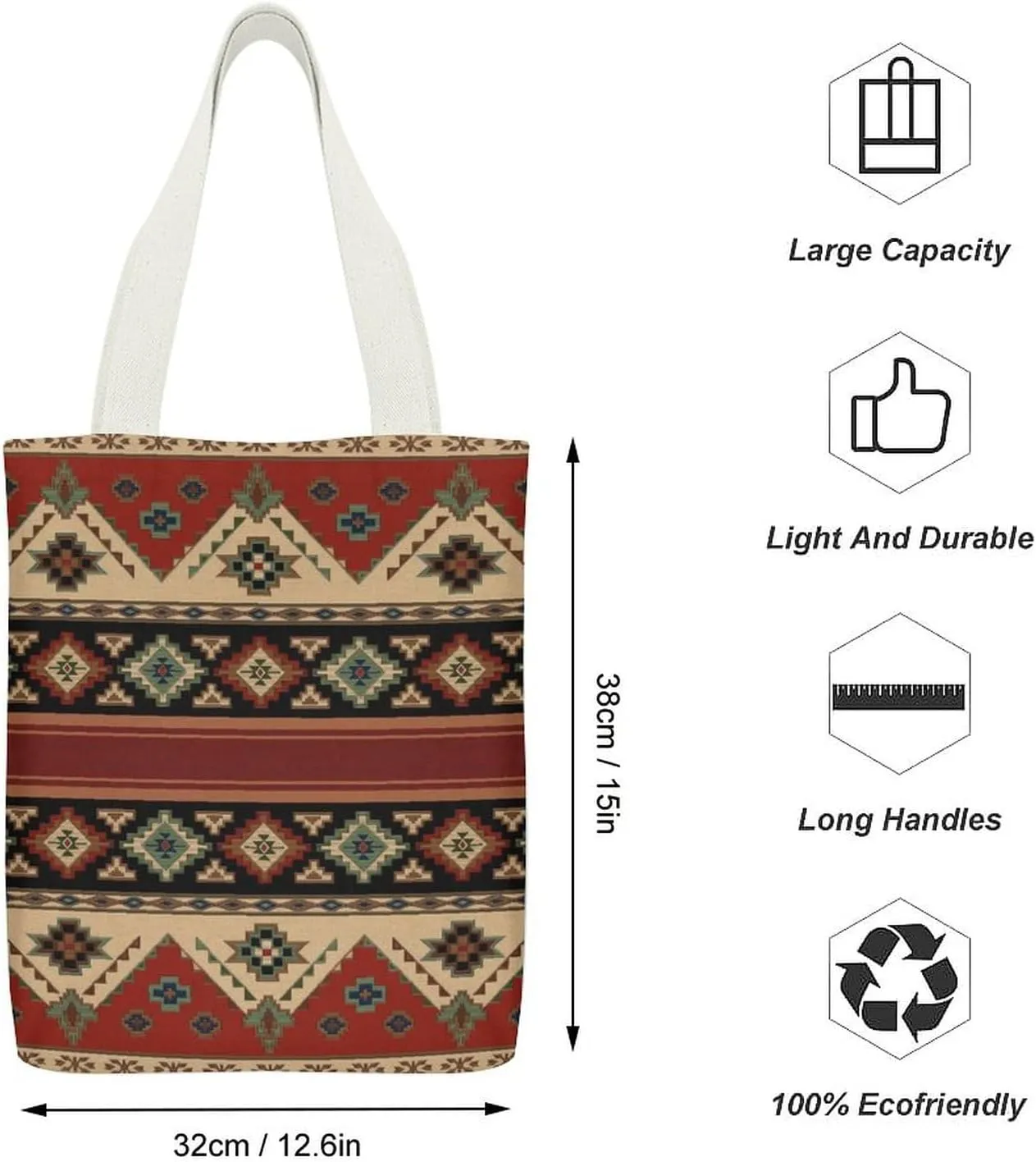 Gothic Magic Witch Witchy Large Capacity Stylish Canvas Tote Bag