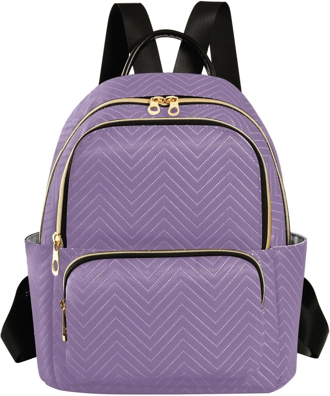 Grape Purple Backpack Purse for Women Travel Backpack with Anti-theft Back for Camping Work M