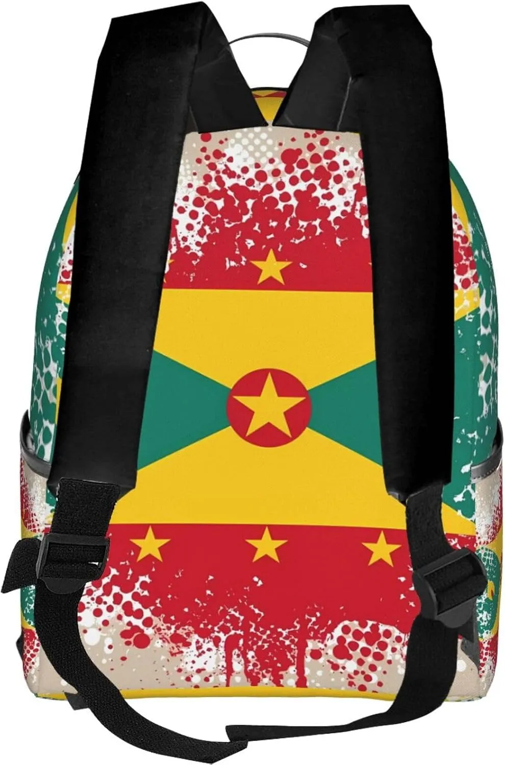 Grenada Flag Casual Backpacks Laptop Backpack Carry-on Daypack Sports Travel Rucksack Lightweight Working Bag for Outdoor Hiking Cycling Walking