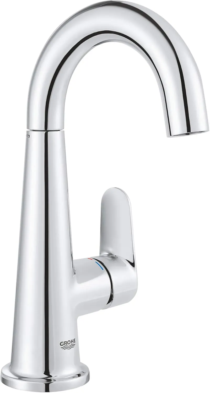 GROHE 23837000 Veletto Single-Handle 4-Inch Centerset Bathroom Faucet, 1.2 GPM, Chrome