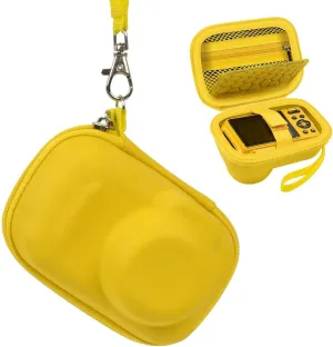 GWCASE Case Compatible with PIXPRO WPZ2 Rugged Digital Camera, Travel Storage Protective Holder for Point and Shoot Digital Cameras, SD Card, Batteries Accessories- Yellow (Box Only)