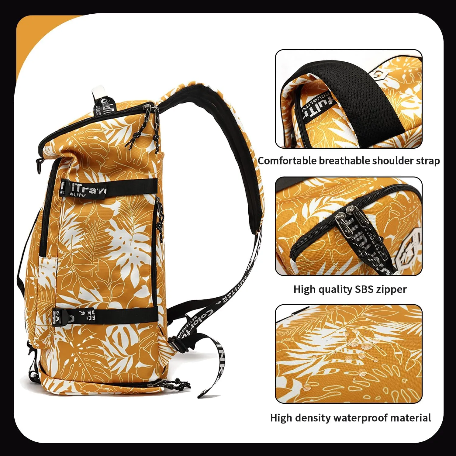 gym duffel bag backpack wrestling bag with shoe compartment 4 kinds of back method waterproof sports walking laptop