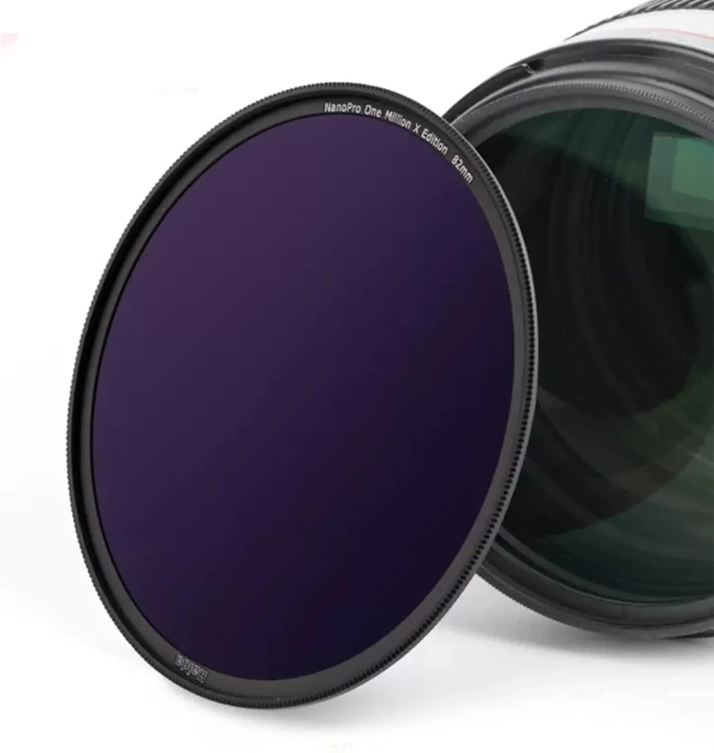 Haida ND6.0 (1000000x) Filter for Camera Nanopro Neutral Density MC Waterproof Scratch Resistant Multi-Coating Nano Coating Optical Glass Camera Lens Filter (82mm)
