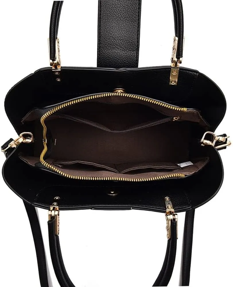 Handbag for Women Large Capacity Tote Bag Snake Leather Shoulder Bag Tote Top Handle Handbag Crossbody Bag