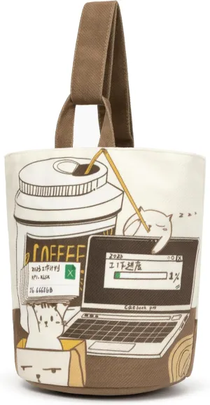 Hobo Shoulder Tote Bag Canvas Tote Handbags Bucket Bag Purses for Women Trendy Shoulder Bag Canvas Handbag